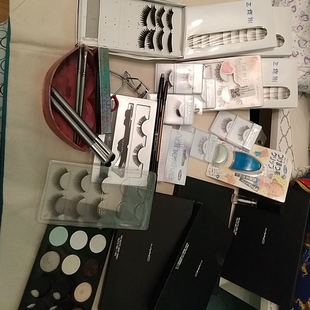 Cosmetics, lashes, tools, MAC, Sephora!